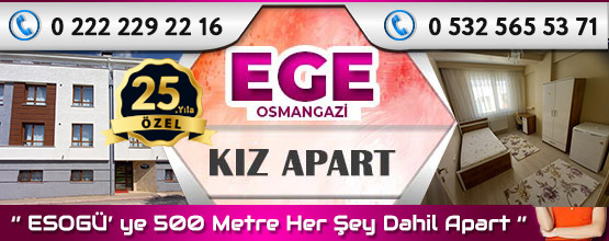 Ege Kız Apart Osmangazi Eskişehir