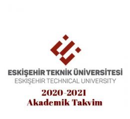 ESTÜ Akademik Takvim 2020
