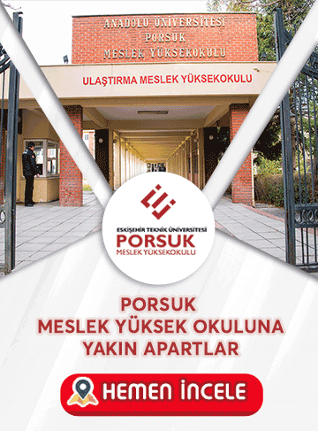Porsuk Meslek Yüksek Okuluna Yakın Apartlar