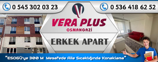 Vera Plus Erkek Apart Eskişehir