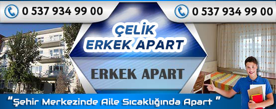Çelik Erkek Apart Eskişehir